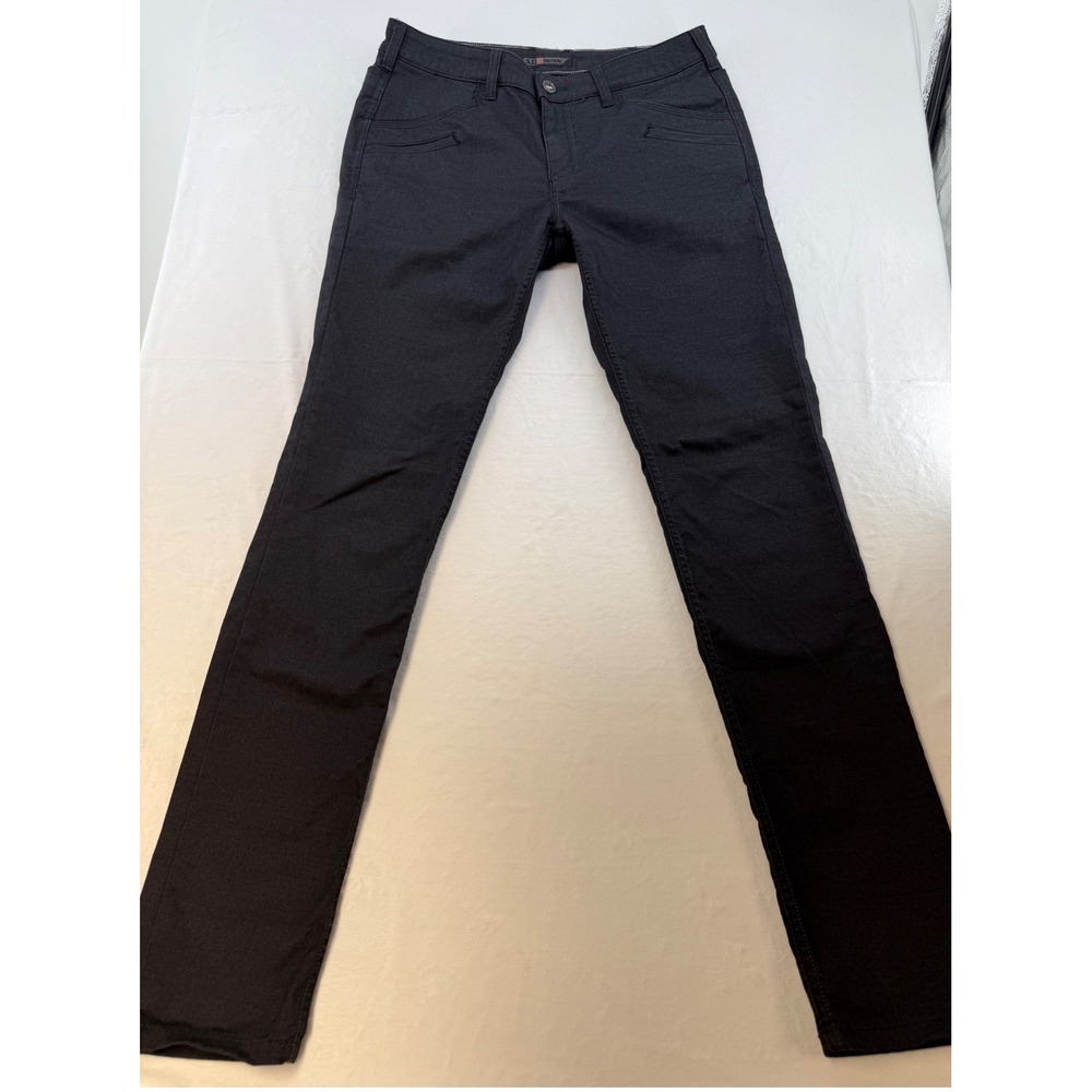5.11 Tactical Wyldcat Pants Womens 10 Long Black Slim Straight Stretch 64407